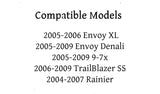 Laminated Passenger Right Side Front Door Window Door Glass Compatible with Chevrolet Trailblazer SS 2006-2009/GMC Envoy Denali & Envoy XL 2005-2009/Saab 9-7x 2005-2009/Buick Rainier 2004-2007 Models