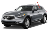 Driver Left Side Rear Door Window Door Glass Compatible with Infiniti FX35 FX37 FX50 QX70 2009-2017 Models