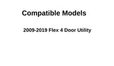 Laminated Driver Left Side Front Door Window Door Glass Compatible with Ford Flex 2009-2019 Models
