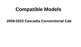 Back Window Back Glass Compatible with Freightliner Cascadia 2008-2024 Models