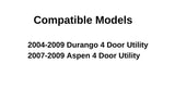 Heated Back Tailgate Window Back Glass Compatible with Dodge Durango/Chrysler Aspen 2004-2009