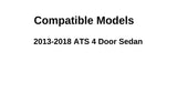 Laminated Passenger Right Side Front Door Window Door Glass Compatible with Cadillac ATS 4 Door Sedan 2013-2018 Models
