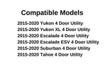 OEM Driver Left Side Front Door Window Door Glass Compatible with Cadillac Escalade/Cadillac Escalade ESV/GMC Yukon/GMC Yukon XL 2015-2020 Models