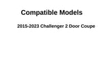 Heated With Remote Star Feature Back Window Back Glass Compatible with Dodge Challenger 2015-2022 Models