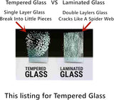 Driver Left Side Front Door Window Door Glass Compatible with Toyota 4Runner 4 Door SUV 1996-2002 Models