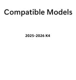 Tempered Passenger Right Side Front Door Window Door Glass Compatible with Kia K4 2025- 2026 Models