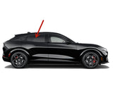 Tempered Passenger Right Side Rear Door Window Door Glass Compatible with Ford Mustang Mach-E 2021-2025 Models