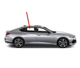 Tempered Passenger Right Side Rear Door Window Door Glass Compatible with Acura TLX 2021-2025 Models
