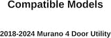 Laminated Passenger Right Side Front Door Window Door Glass Compatible with Nissan Murano 2018-2024 Models