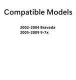 Passenger Right Side Front Door Window Door Glass Compatible with Saab 9-7x 2005-2009 Models/Oldsmobile Bravada 2002-2004 Models