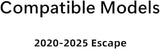 Laminated Driver Left Side Front Door Window Door Glass Compatible with Ford Escape 2020-2025 Models