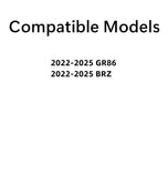 Tempered Driver Left Side Door Window Door Glass Compatible with Subaru BRZ / Toyota GR86 2022-2025 Models