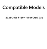 Tempered Driver Left Side Front Door Window Door Glass Compatible with Ford F150 4-Door Crew Cab 2023-2025 Models