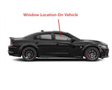 Factory Privacy Tinted Laminated Passenger Right Side Front Door Window Door Glass Compatible with Dodge Charger 2011-2023 Models