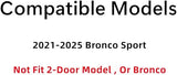 OEM Tempered Driver Left Side Rear Door Window Door Glass Compatible with Ford Bronco Sport 2021-2025 Models