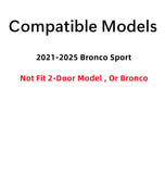 Passenger Right Side Quarter Window Quarter Glass Compatible with Ford Bronco Sport 2021-2025 Models (Not for Bronco)