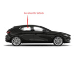 Passenger Right Side Rear Door Window Door Glass Compatible with Mazda 3 4-Door Hatchback 2019-2025 Models