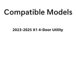 Tempered Driver Left Side Front Door Window Door Glass Compatible with BMW X1 2023-2025 Models