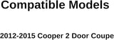 OEM Passenger Right Side Door Window Door Glass Compatible with Mini Cooper 2 Door Coupe 2012-2015 Models