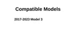 Driver Left Side Front Door Window Door Glass Compatible with Tesla 3 4 Door Sedan 2017-2023 Models