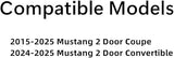 Driver Left Side Door Window Door Glass Compatible with Ford Mustang 2-Door Coupe 2015-2025,Mustang 2-Door Convertible 2015-2025 Models