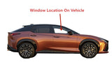 Laminated Passenger Right Side Front Door Window Door Glass Compatible with Lexus RZ300e RZ450e 2023-2025 Models