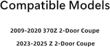 Driver Left Side Door Window Door Glass Compatible with Nissan 370Z 2 Door Coupe 2009-2020 / Z 2023-2025 Models