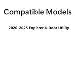 Tempered Driver Left Side Front Door Window Door Glass Compatible with Ford Explorer 2020-2025 Models