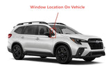 Tempered Passenger Right Side Front Vent Window Vent Glass Compatible with Subaru Ascent 2019-2025 Models Glass Only