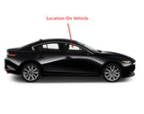 Tempered Passenger Right Side Front Door Window Door Glass Compatible with Mazda 3 4-Door Sedan 2019-2025 Models