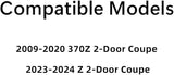Driver Left Side Door Window Door Glass Compatible with Nissan 370Z 2 Door Coupe 2009-2020 Models
