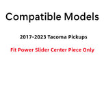 OE Sliding Back Window Glass Complete Back Power Slider W/ Center Piece Compatible with Toyota Tacoma Pickup 2017-2023 Models