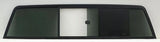 Rear Back Manual Slider Window Glass Compatible with Chevrolet / GMC C-Series K-Series 1979-1986 & R10 R20 R30 V10 V20 R2500 R3500 V2500 V3500 1987-1991 Pickup (Gasket Not Included)