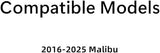 Laminated Driver Left Side Front Door Window Door Glass Compatible with Chevrolet Malibu 2016-2025 Models