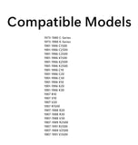 Rear Back Manual Slider Window Glass Compatible with Chevrolet / GMC C-Series K-Series 1979-1986 & R10 R20 R30 V10 V20 R2500 R3500 V2500 V3500 1987-1991 Pickup (Gasket Not Included)