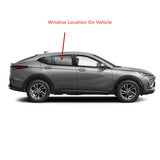 Tempered Passenger Right Side Rear Door Window Door Glass Compatible with Buick Envista 2024-2025 Models