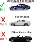 NAGD Driver Left Side Front Door Window Door Glass Compatible with BMW 640 Grand Coupe / 650 Grand Coupe / M6 Grand Coupe/Alpina B6 Grand Coupe 2013-2017 Models