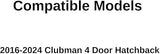Driver Left Side Front Door Window Door Glass Compatible with Mini Clubman 2016-2024 Models