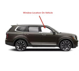 Laminated Passenger Right Side Front Door Window Glass Compatible with Kia Telluride 2020-2025 Models