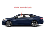 Tempered Driver Left Side Front Door Window Glass Compatible with Toyota Avalon 2013-2018 Models