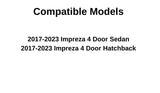 Driver Left Side Front Door Window Door Glass Compatible with Subaru Impreza 2017-2023 Models