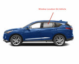 Laminated Driver Left Side Rear Door Window Door Glass Compatible with Acura RDX 2022-2025 Models