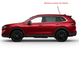 Chrome Moulding Factory Privacy Color Driver Left Side Quarter Window Quarter Glass Compatible with Honda CR-V 2023-2025 Models
