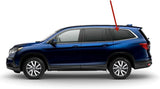W/ Navigation Feature Tempered Driver Left Side Quarter Window Quarter Glass Compatible with Honda Pilot 2016-2022 Models