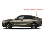 Privacy Heated Rear Back Tailgate Window Back Glass Compatible with BMW X6 2020-2025 Models