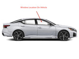 Laminated Passenger Right Side Front Door Window Door Glass Compatible with Nissan Altima 2019-2025 Model