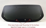 9/16'' Hole Style Heated Rear Back Window Back Glass Compatible with Hyundai Tucson 2005 Models
