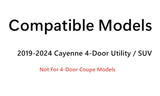 Laminated Driver Left Side Front Door Window Door Glass Compatible with Porsche Cayenne SUV 2019-2024 Models (Not For Coupe)