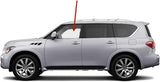Laminated Driver Left Side Front Door Window Door Glass Compatible with Infiniti QX56 2011-2013 Models / QX80 2014-2022 Models