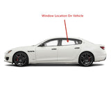 Laminated Driver Left Side Rear Door Window Door Glass Compatible with Maserati Quattroporte 2014-2024 Models